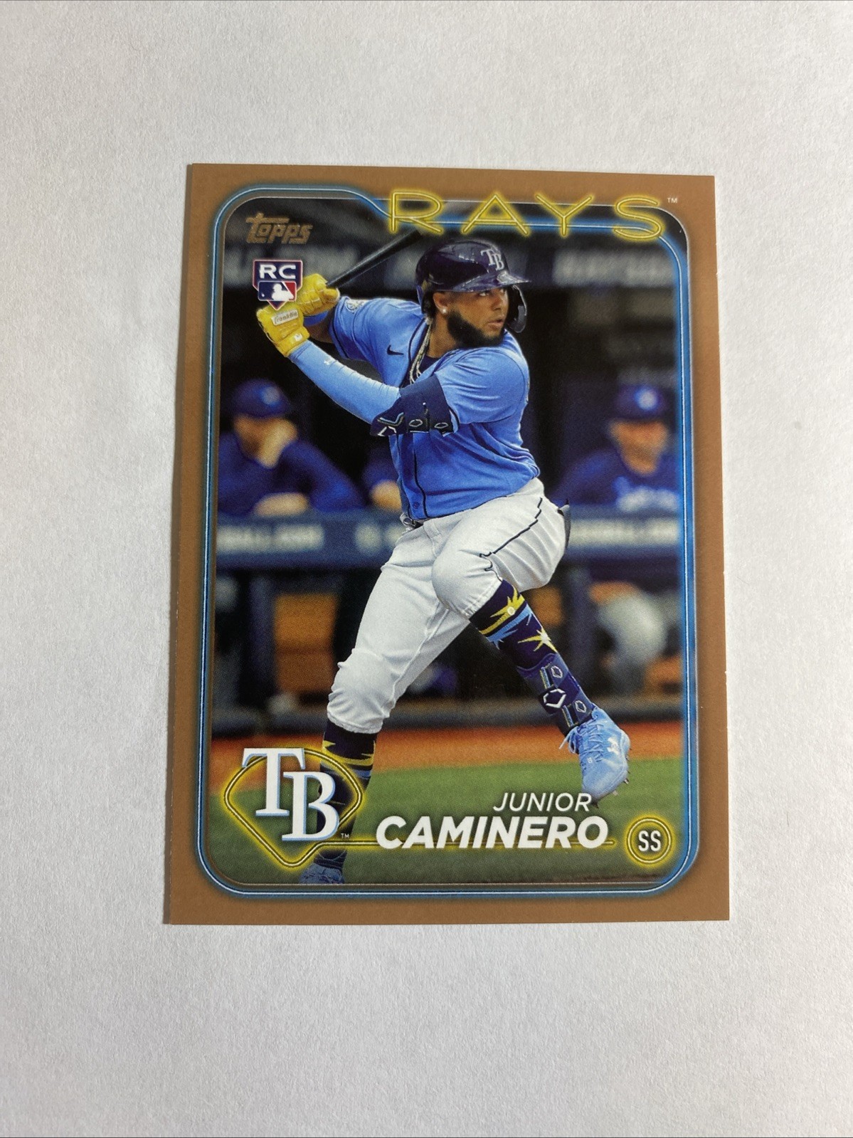 2024 Topps Series 2 - Junior Caminero #628 Gold /2024 (RC) | eBay