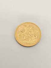 1981 Full Gold Sovereign Coin 22ct QEII Bullion