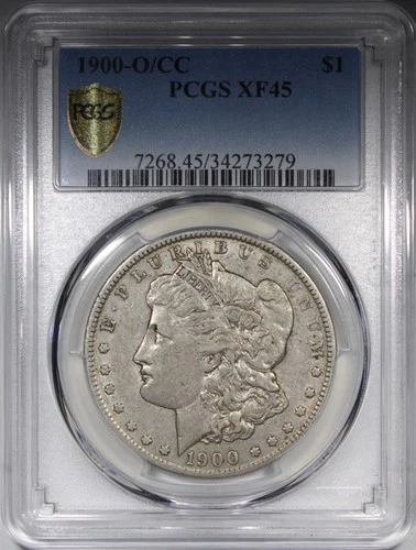 1900-O/CC Morgan Dollar PCGS XF45 Circulated Better Date $1