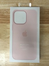 Genuine Apple iPhone 13 Pro Silicone Case with MagSafe - Chalk Pink