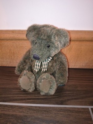 Russ Berrie Winslow Teddybär 2812 grün Plüschbären aus der Vergangenheit