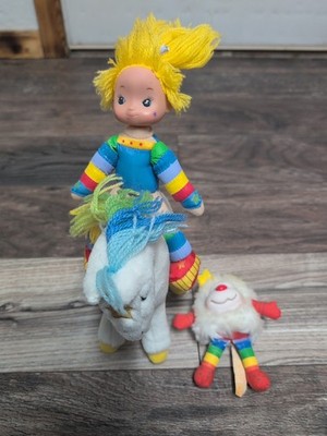 Rainbow Brite Twink Sprite & Starlite Horse Plush Doll Set 1983 Hallmark!
