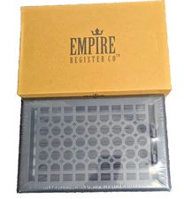 Empire Register Co. Vent Cover 6x10 Honeycomb Design Black Heavy Duty