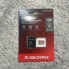 SanDisk Extreme PRO 256GB microSDXC UHS-I Memory Card With Adapter