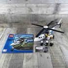 Lego City Police Helicopter. 3658. Incomplete Missing All of Manual 1 No Box