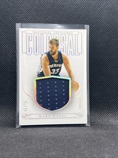 2013-14 Panini National Treasures Colossal Materials #41/75 Marc Gasol Patch