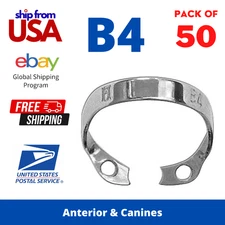 Rubber Dam Clamps #B4 Brinker Endodontic Dental Clamp Surgical Instruments