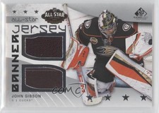 2022 Upper Deck SP Game Used NHL All-Star Jersey-Banner Relics John Gibson y4i