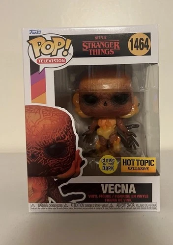 Funko Stranger Things Vecna Pop! #1464 Hot Topic Exclusive Glow Vinyl Figure