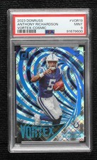 2023 Panini Donruss Vortex Cosmic /100 Anthony Richardson PSA 9 MINT Rookie RC