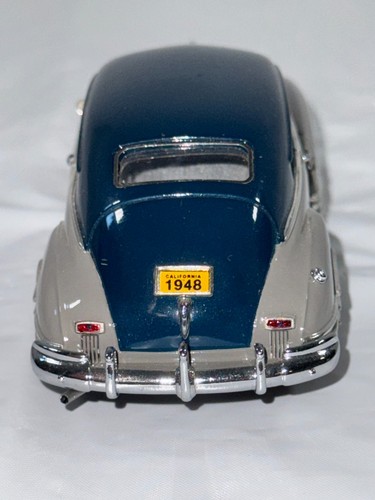 Motor City USA 1948 Chevy Aero Sedan Blue and Gray MC-60 1:43 NO BOX RARE - Picture 11 of 20