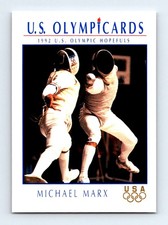 #43 1992 Impel Olympicards / Michael Marx