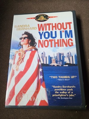 Without You I'm Nothing (DVD) 1990  Sandra Bernhard  RARE