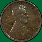 1909-VDB Lincoln Wheat Cent Extremely Fine XF Coin #37539