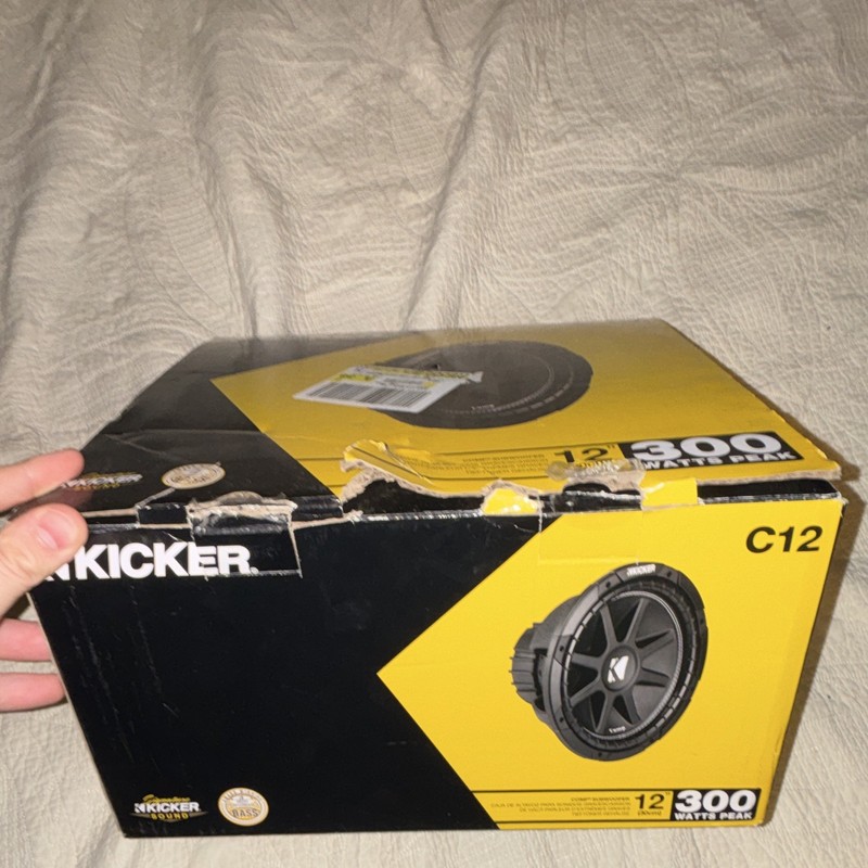 KICKER C12 Comp 12in Subwoofer 300 Watts 