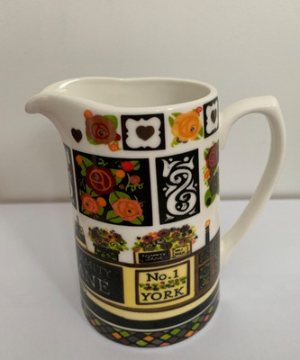 Julie Dodsworth Calamity Jane China Jug Creamer Canal Boat Art
