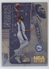 2022-23 Panini NBA Hoops Frequent Flyers Holo Winter Joel Embiid #10 12eq