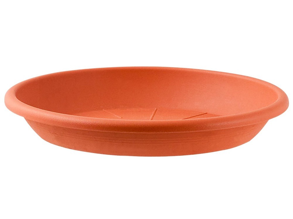 Plant Saucer Euro 3 Plast Model Medea Terracotta Diameter Cm 44 Polypropylene
