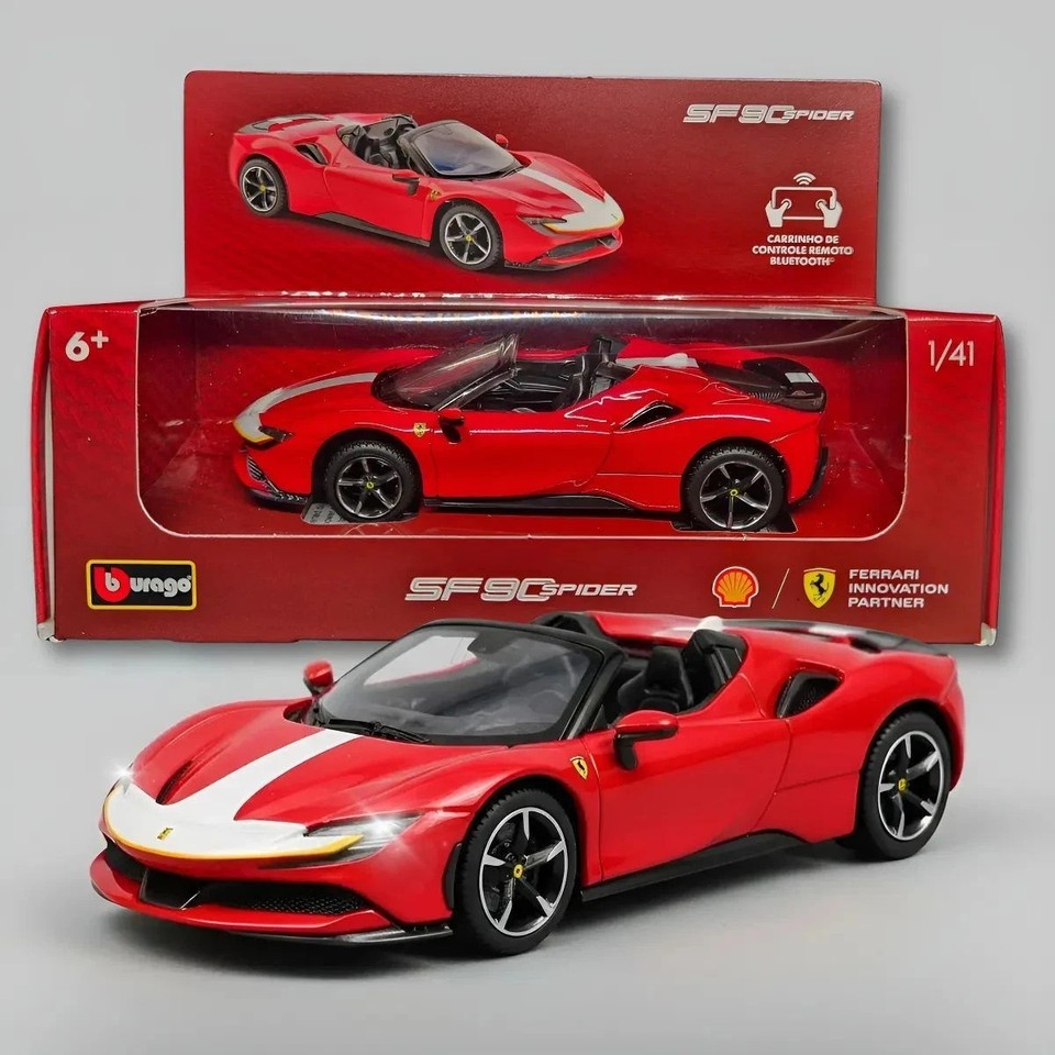 Shell X Ferrari Brazil Exclusive 4x Cars Set - Scale 1:41 RC Brand new ...