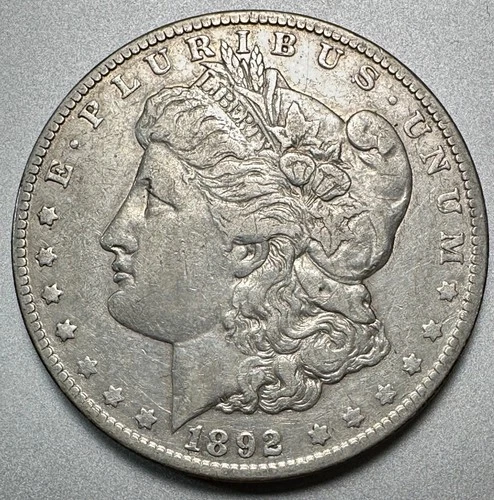 1892-O   MORGAN DOLLAR  XF DETAILS  BETTER DATE #1112