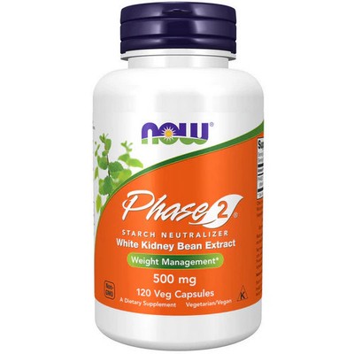 Phase 2 Starch Blocker 120 Vcaps 500 mg by Now Foods