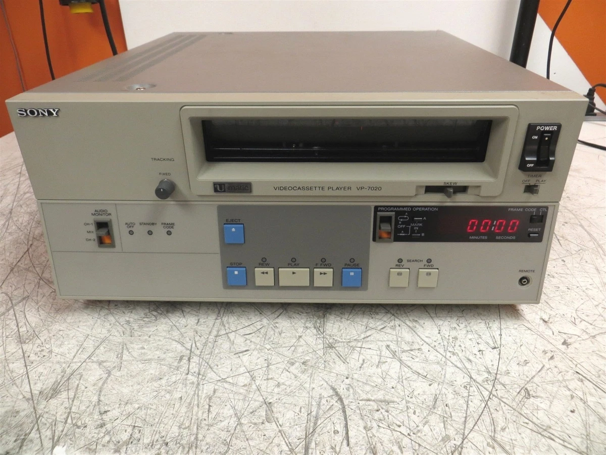 Sony U-matic 录像机和播放器| eBay