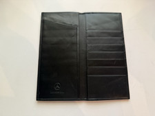 Mercedes-Benz Black Leather Tall Card Wallet