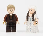 Anakin Skywalker & Padme Amidala custom Lego minifigure- Naboo wedding star wars