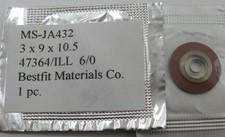 Illinois 6/0s 47364 T end Watch Mainspring x1 white alloy BestFit MS JA432