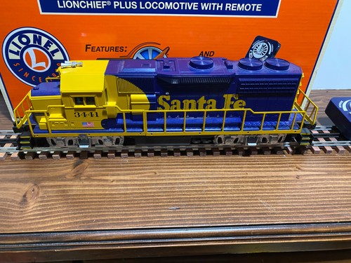 Lionel Lionchief Plus Santa Fe GP 38 con Bluetooth #3441. 6-84938 | Condition: Used