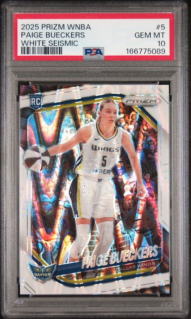 Paige Bueckers 2025 Panini Prizm WNBA