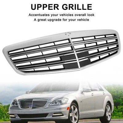 Sportgrill Kühlergrill Für Mercedes Benz S-Class W221 S550 S600 S63 S65 Chrome