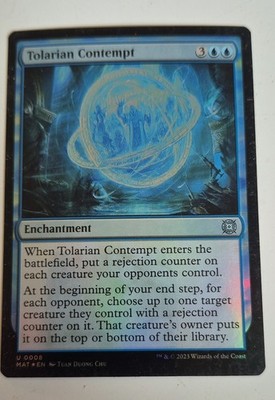 Tolarian Contempt March of the Machine: The Aftermath Foil