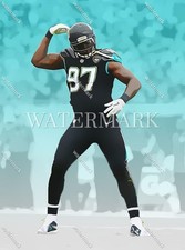 E931 Malik Jackson Jacksonville Jaguars 8x10 11x14 16x20 Comic Photo