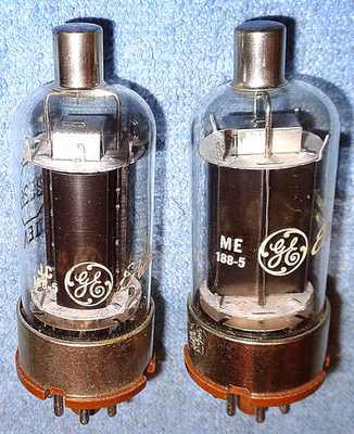 #ad 2 GE 2E26 Vacuum Tubes 13.5 Watts for Radio Transmitters Test Very Strong $15.00