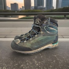 La Sportiva Trango Tech GTX Boot US 8.5 Teal/Green Mountaineering Boot