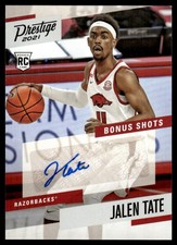2021-22 Panini Chronicles Draft Picks Prestige Bonus Shots Signatures Jalen Tate