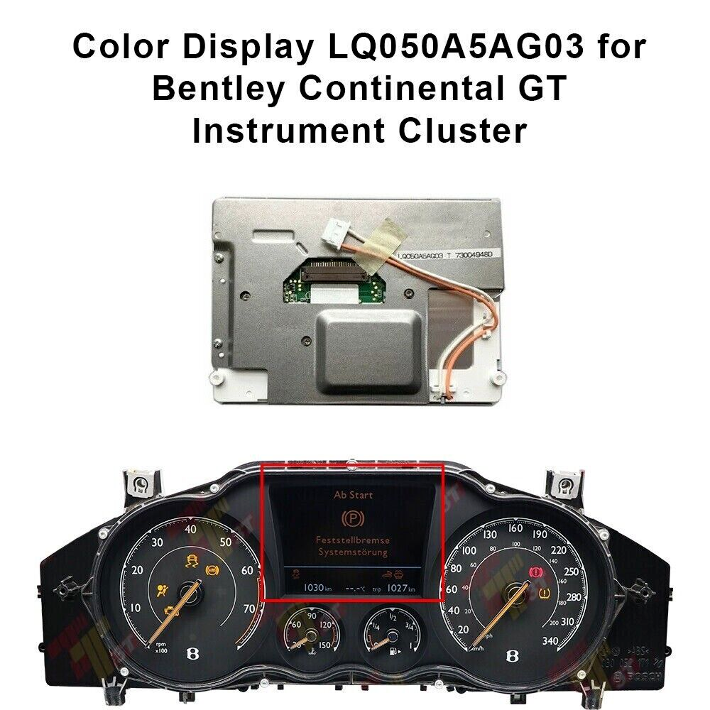 ベントレー　センターパネル Original 5'' LCD Display Screen panel For 2007 Bentley Continental