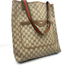 Vintage Gucci totebag Sherry line PVC Authentic