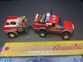 2007 Lego City 7942 Off Road Fire Rescue 100% Complete W/Instructions