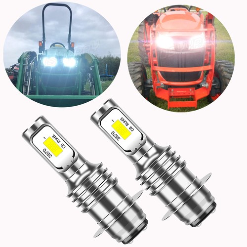 LED Bulbs for Kubota L3901H L4600 L4701 tractor lights TC422-30050 Xenon White