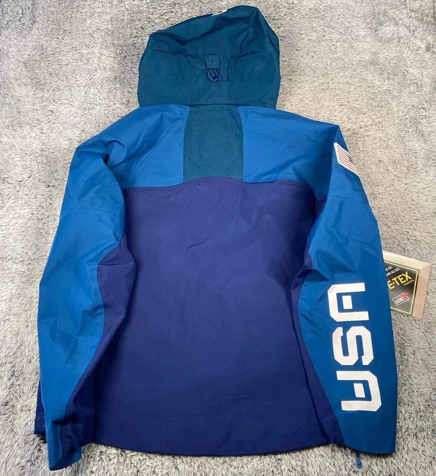 Chaqueta Nike ACG Juegos Olímpicos de Estados Unidos GORE-TEX Cadena Cráteres Talla Mediana Mujeres DD8852-492 Foto 2 de 4