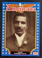 George Washington Carver 1992 Americana Starline Card #35 (NM)