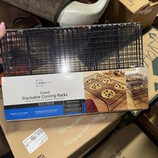 Mainstays 3 Pack Stackable Cooling Racks