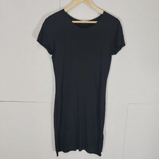 Alice and Olivia Base Womens Dress Black Size UK 8 10 M Medium Layer T-shirt
