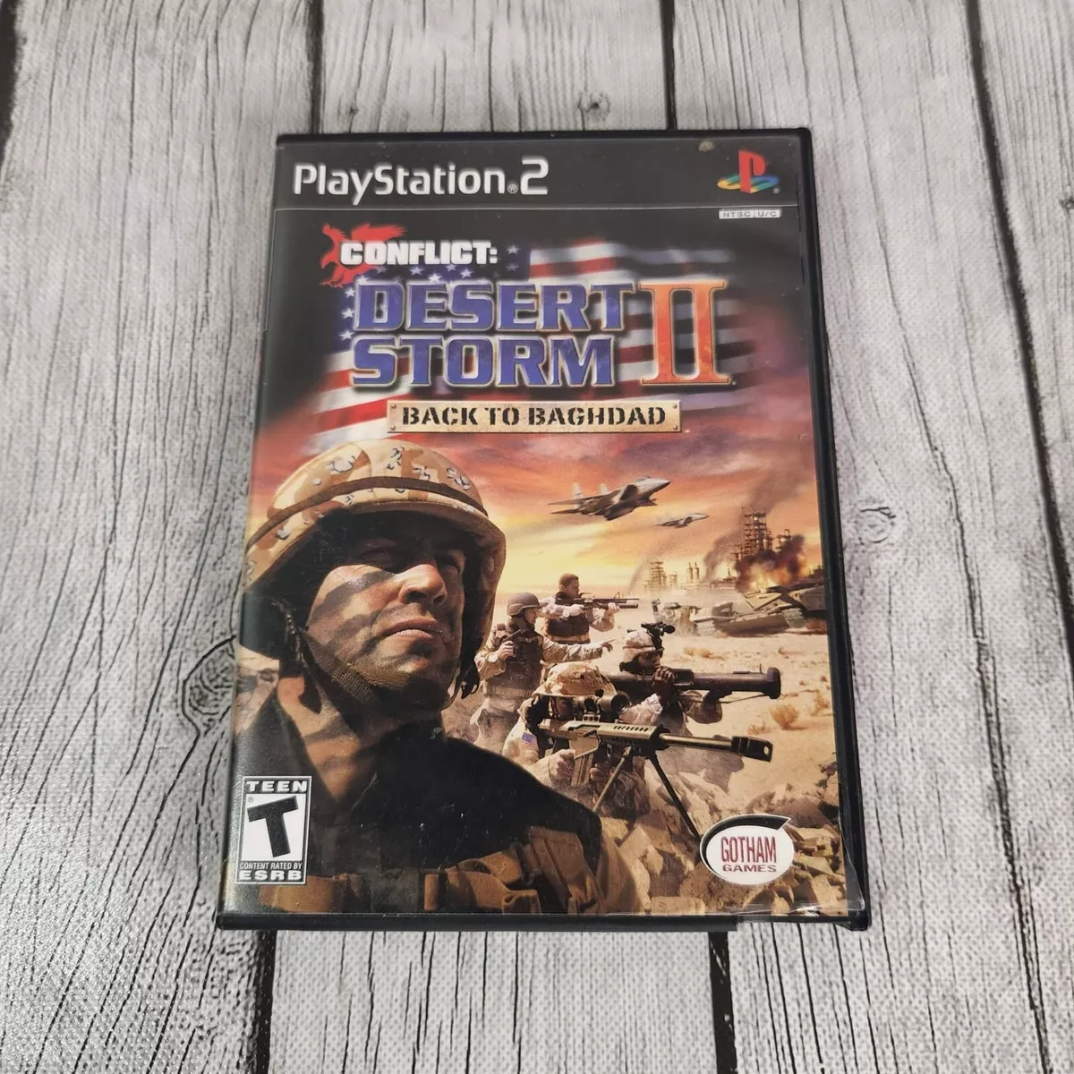 Playstation 2 (PS2) Game CONFLICT GLOBAL TERROR Complete in Box Tested Works