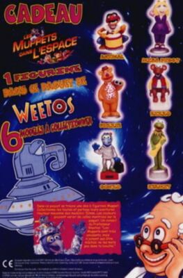 Weetos Minifigures - Muppets from Space Series (1999): Choose a Character!