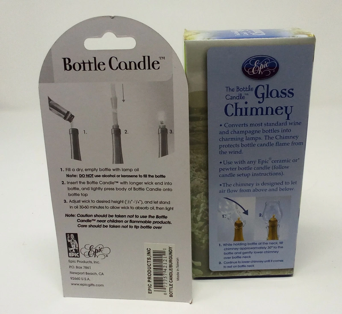 Wine bottle oil lamp chimney deals