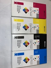 NOS 4 Pack HP Color Laser Jet 5/5M Printer Toner Magenta Yellow Cyan Black