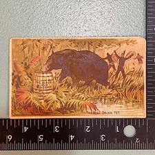 1880s Victorian Trade Card - Alden Fruit Vinegar - Trenton NJ